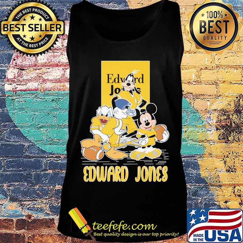 Goofy donald duck and mickey mouse football player edward jones s Tank top Goofy donald duck and mickey mouse football player edward jones s Tank top