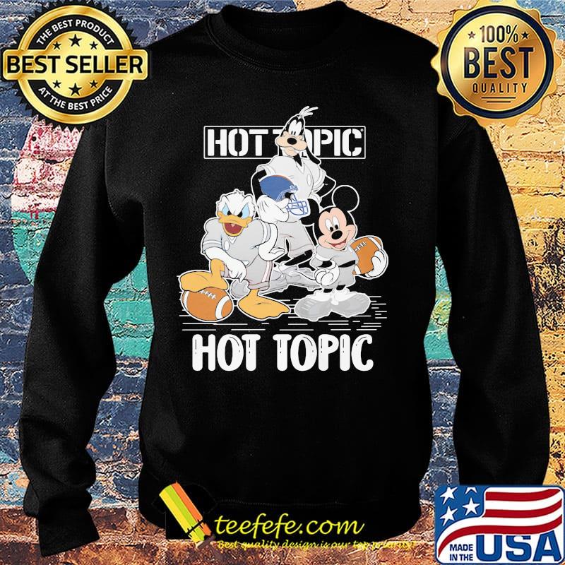 Goofy donald duck and mickey mouse football player hot topic s Sweater Goofy donald duck and mickey mouse football player hot topic s Sweater
