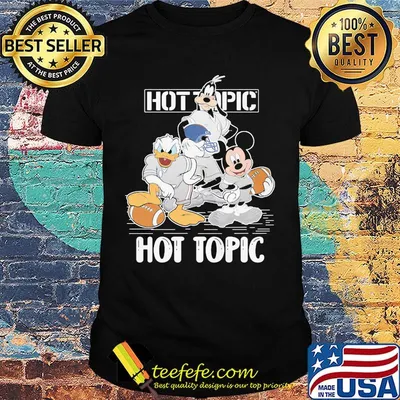 Goofy donald duck and mickey mouse football player hot topic shirt