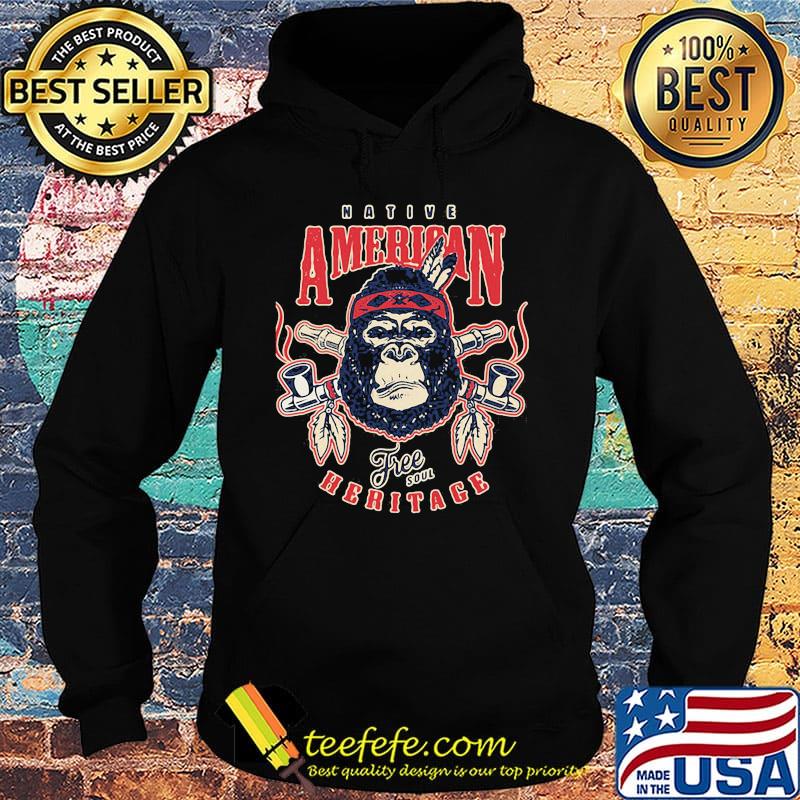 Gorilla native american free soil heritage s Hoodie Gorilla native american free soil heritage s Hoodie