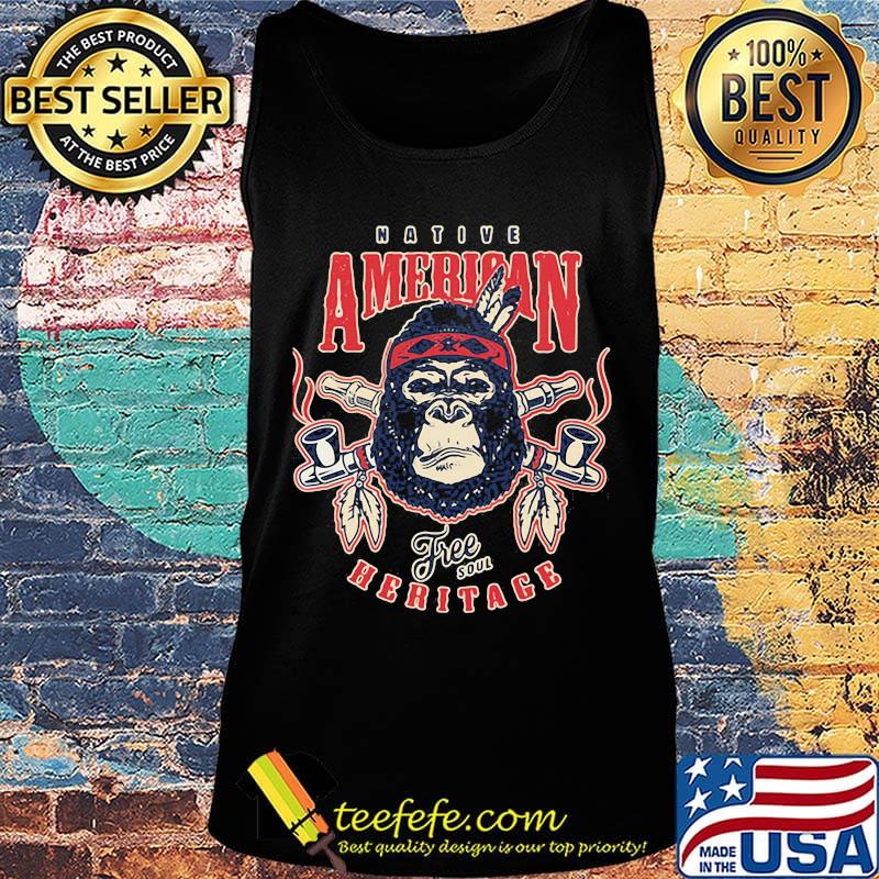 Gorilla native american free soil heritage s Tank top Gorilla native american free soil heritage s Tank top