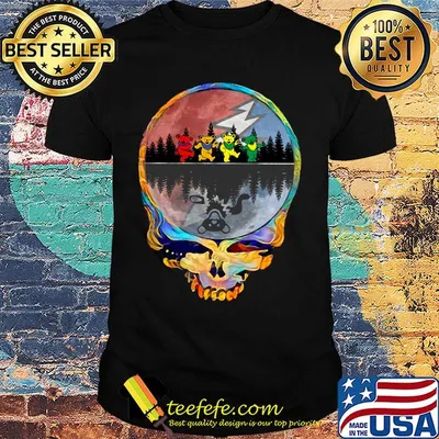 Grateful dead band bears colors shirt