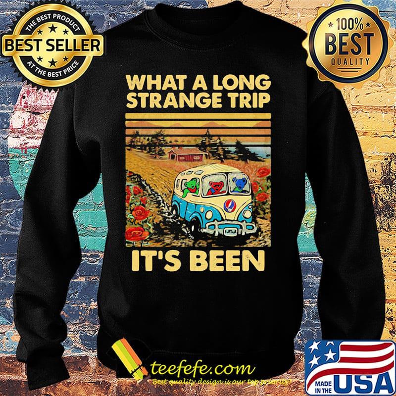 Grateful dead bear what a long strange trip it's been vintage retro s Sweater Grateful dead bear what a long strange trip it's been vintage retro s Sweater