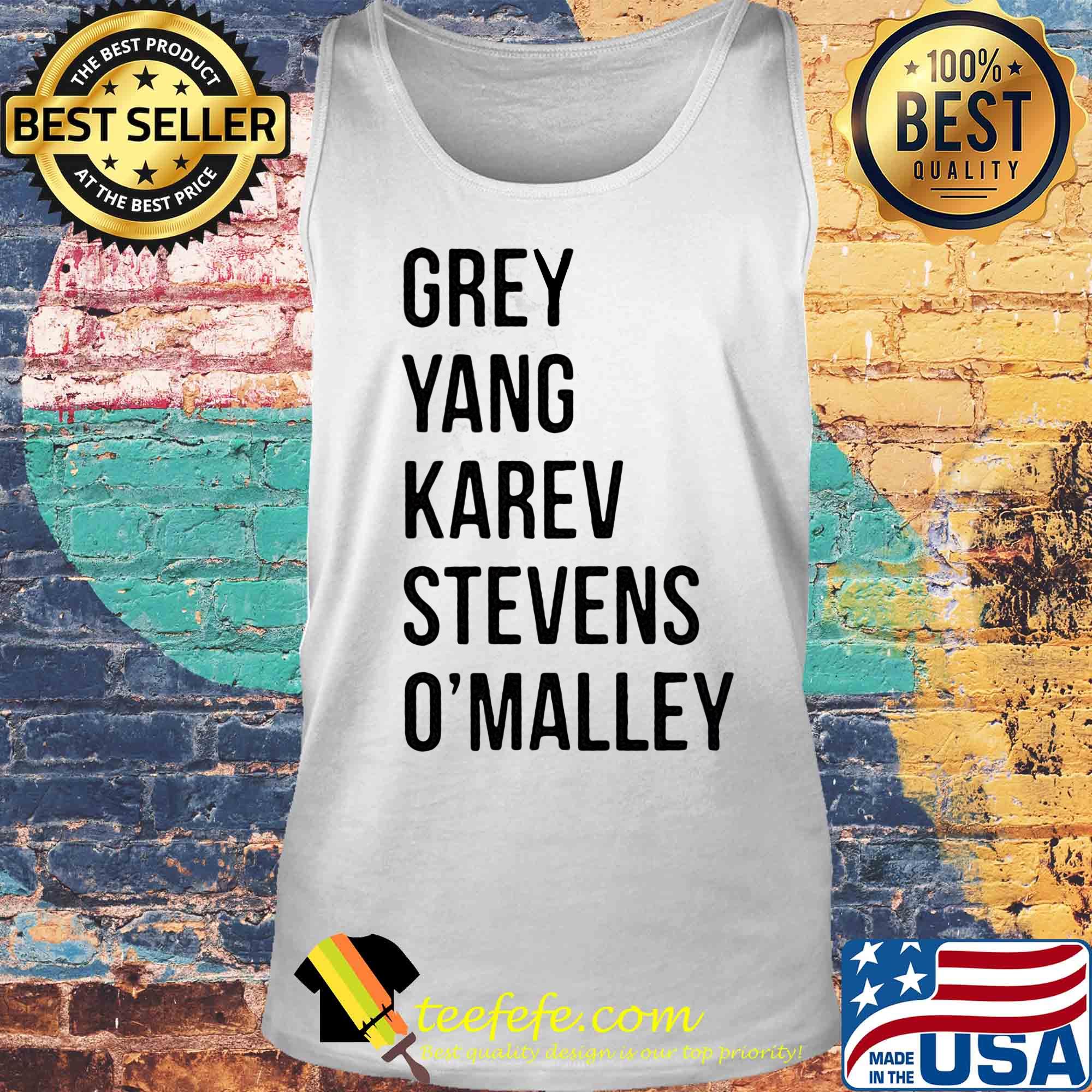 Grey yang karev stevens o'malley s Tank top Grey yang karev stevens o'malley s Tank top
