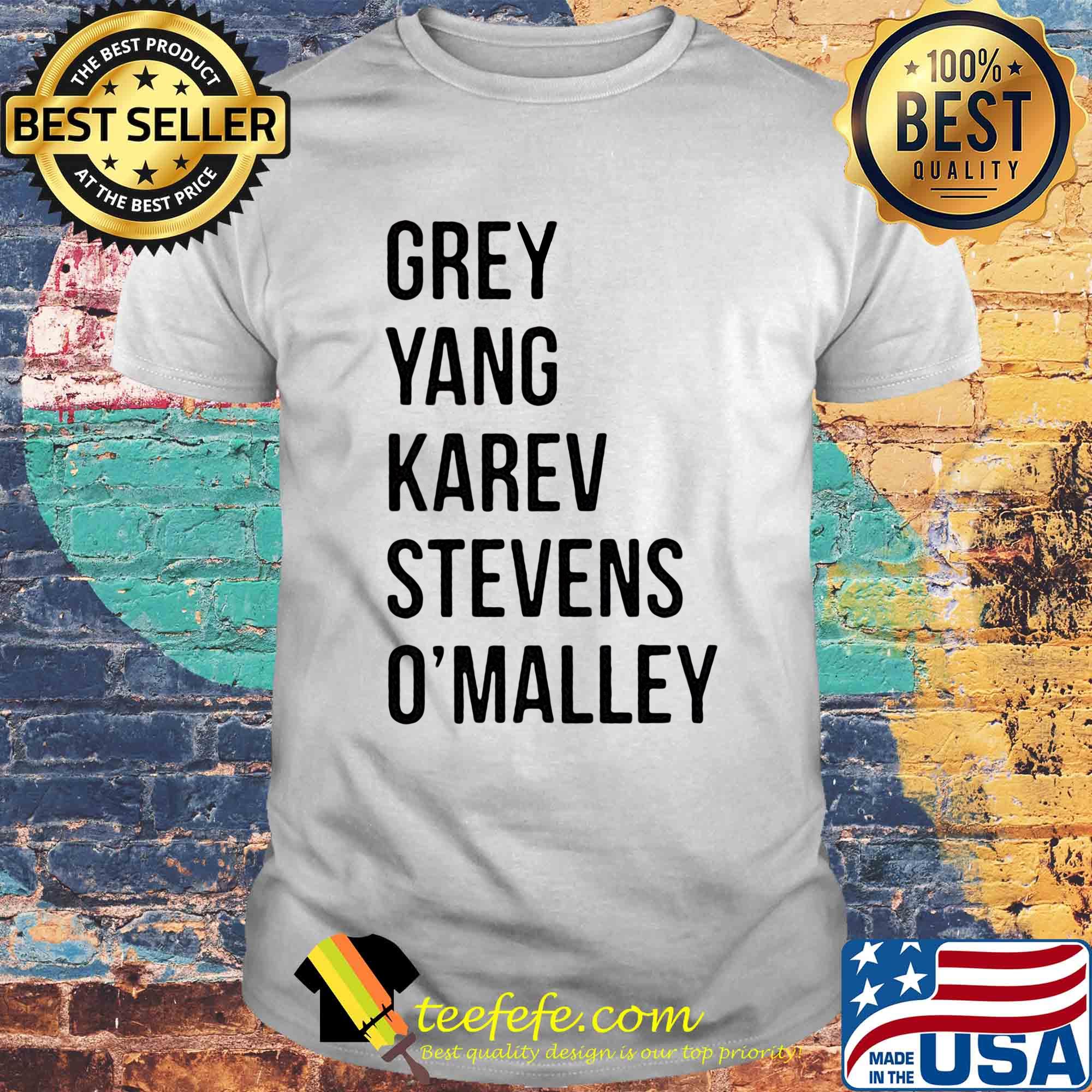 Grey yang karev stevens o'malley shirt