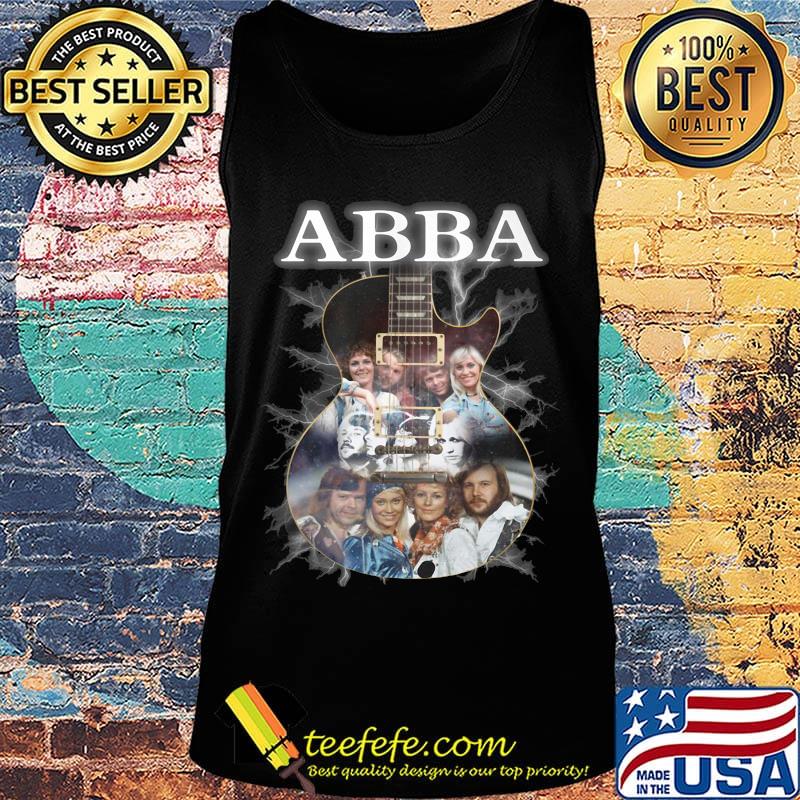 Guitar abba band members s Tank top Guitar abba band members s Tank top