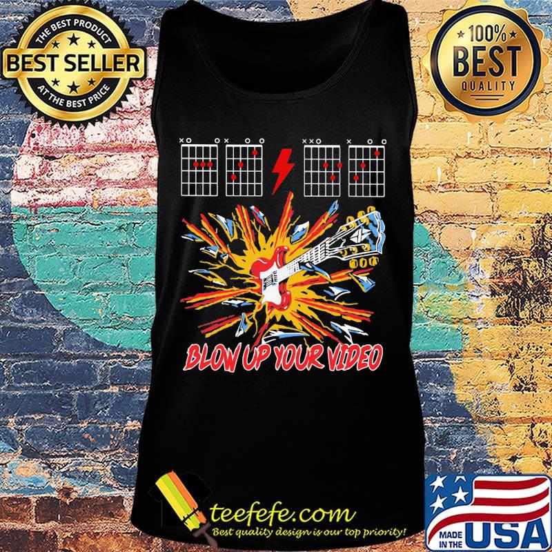 Guitar blow up your video s Tank top Guitar blow up your video s Tank top