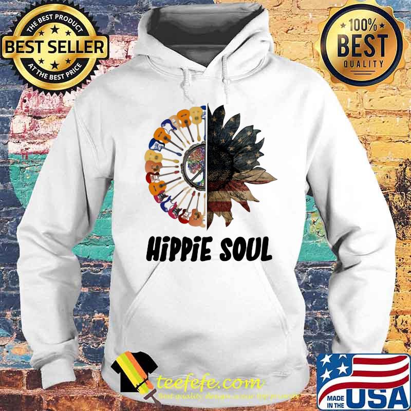 Guitar sunflower hippie soul american flag independence day s Hoodie Guitar sunflower hippie soul american flag independence day s Hoodie