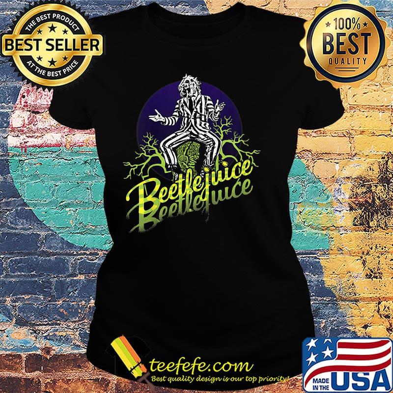 Halloween beetlejuice michael keaton 1988 s Ladies tee Halloween beetlejuice michael keaton 1988 s Ladies tee