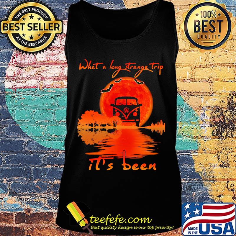 Halloween bus what a long strange trip it's been s Tank top Halloween bus what a long strange trip it's been s Tank top