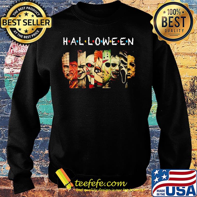 Halloween horror characters art s Sweater Halloween horror characters art s Sweater