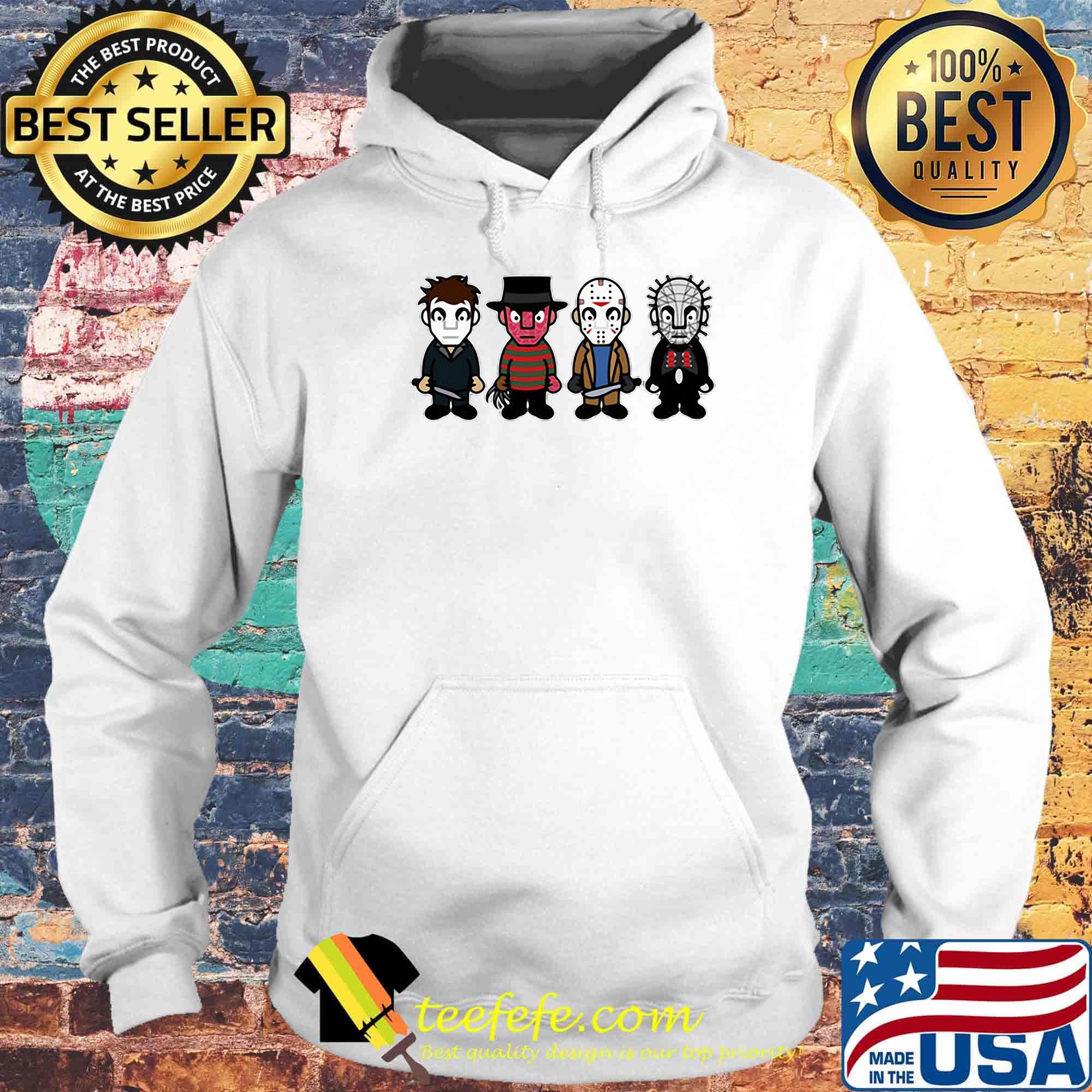Halloween horror characters cartoon chibi s Hoodie Halloween horror characters cartoon chibi s Hoodie