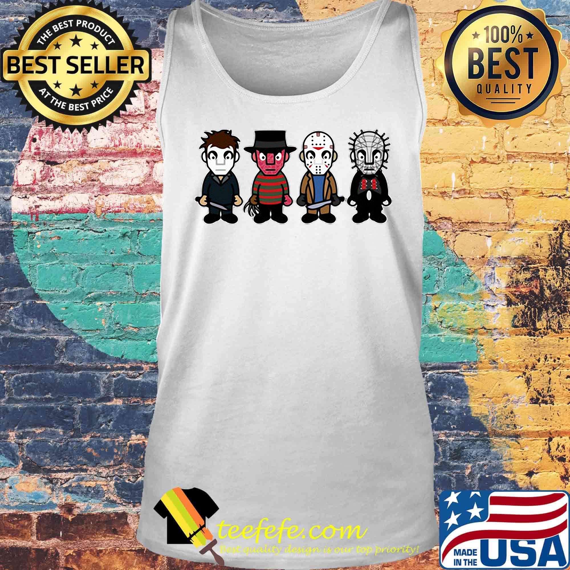 Halloween horror characters cartoon chibi s Tank top Halloween horror characters cartoon chibi s Tank top