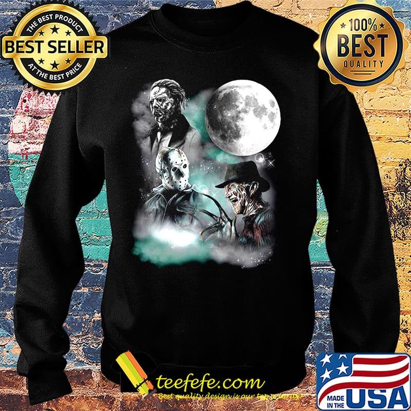 Halloween horror characters moon s Sweater Halloween horror characters moon s Sweater