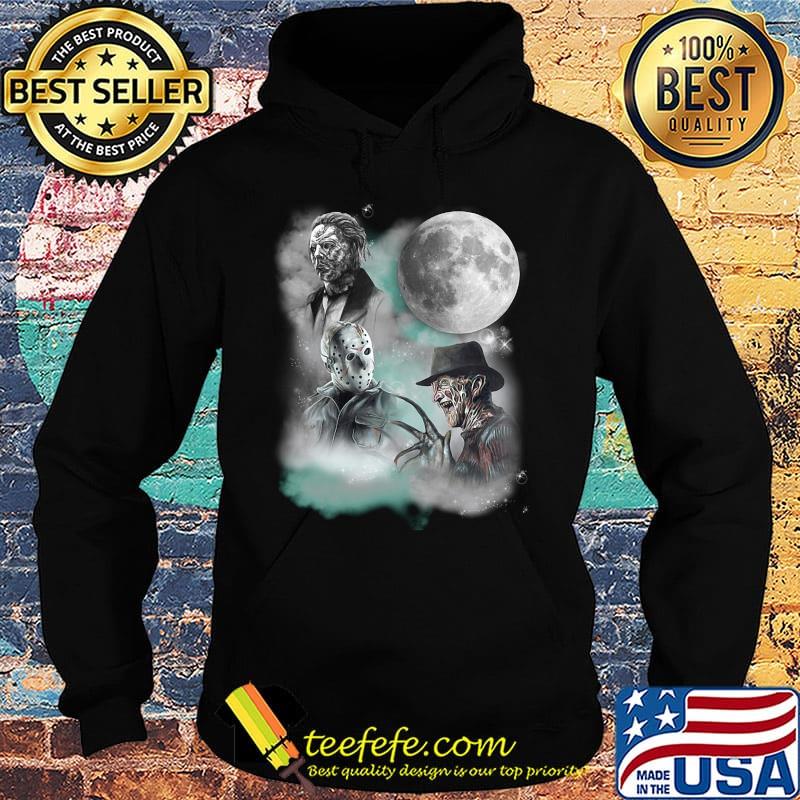 Halloween horror characters moon star s Hoodie Halloween horror characters moon star s Hoodie
