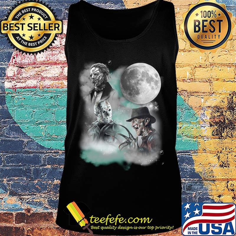 Halloween horror characters moon star s Tank top Halloween horror characters moon star s Tank top