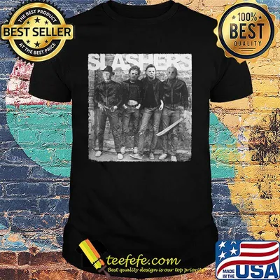 Halloween horror characters slashers picture shirt