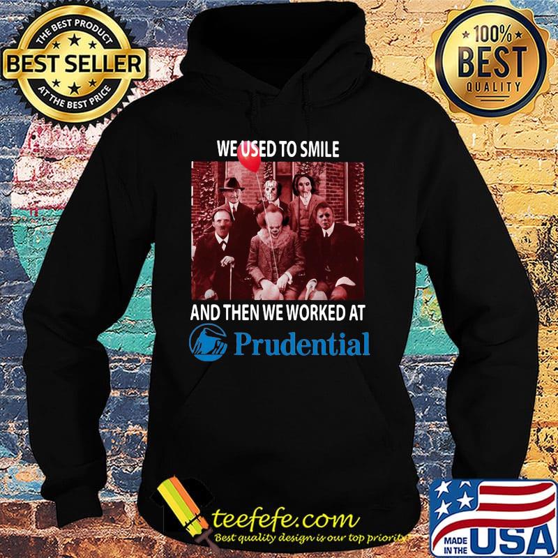 Halloween horror characters we used to smile and then we worked at prudential s Hoodie Halloween horror characters we used to smile and then we worked at prudential s Hoodie