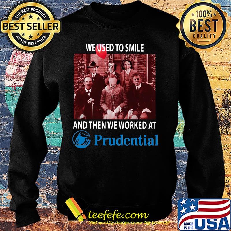 Halloween horror characters we used to smile and then we worked at prudential s Sweater Halloween horror characters we used to smile and then we worked at prudential s Sweater