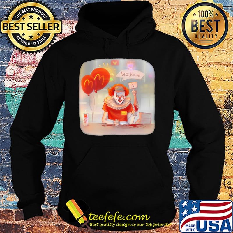 Halloween joker mcdonalds next please s Hoodie Halloween joker mcdonalds next please s Hoodie