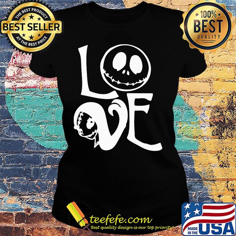 Halloween love jack skellington s Ladies tee Halloween love jack skellington s Ladies tee