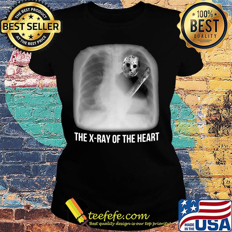 Halloween michael myers the x-ray of the heart s Ladies tee Halloween michael myers the x-ray of the heart s Ladies tee