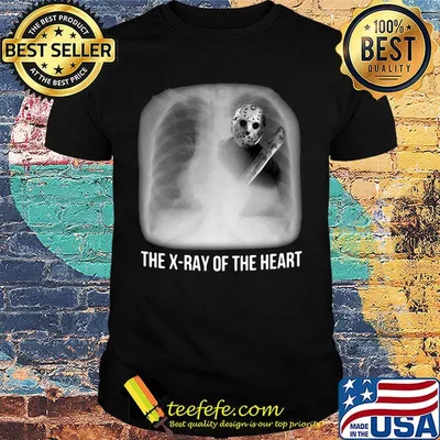 Halloween michael myers the x-ray of the heart shirt