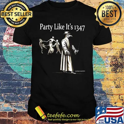 Halloween party like it's 1347 shirt