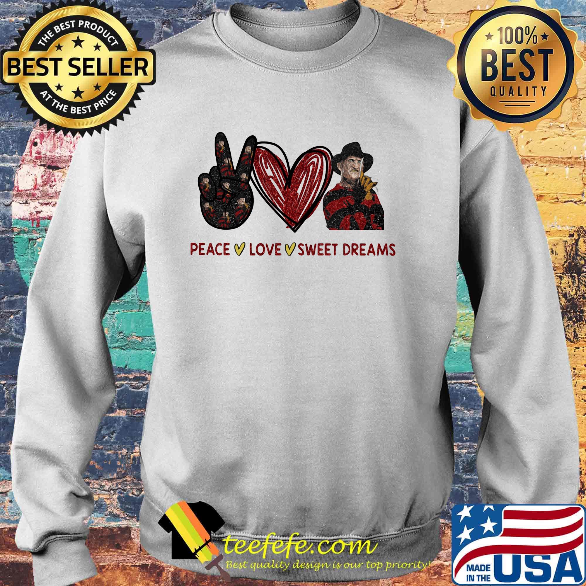 Halloween peace love sweet dreams diamond s Sweater Halloween peace love sweet dreams diamond s Sweater