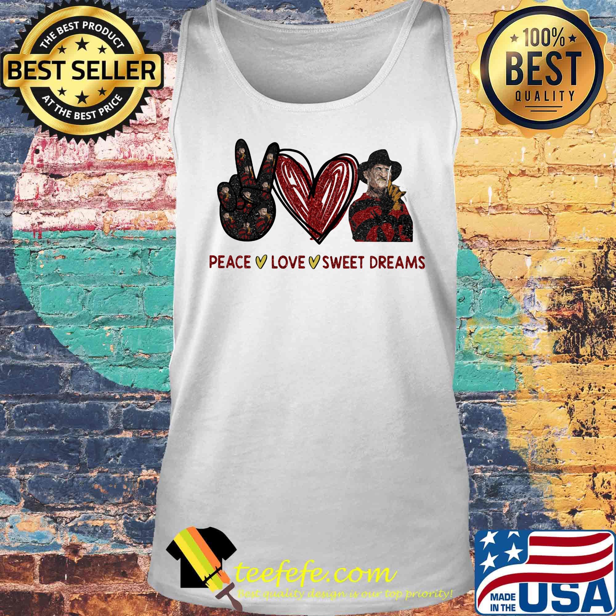 Halloween peace love sweet dreams diamond s Tank top Halloween peace love sweet dreams diamond s Tank top