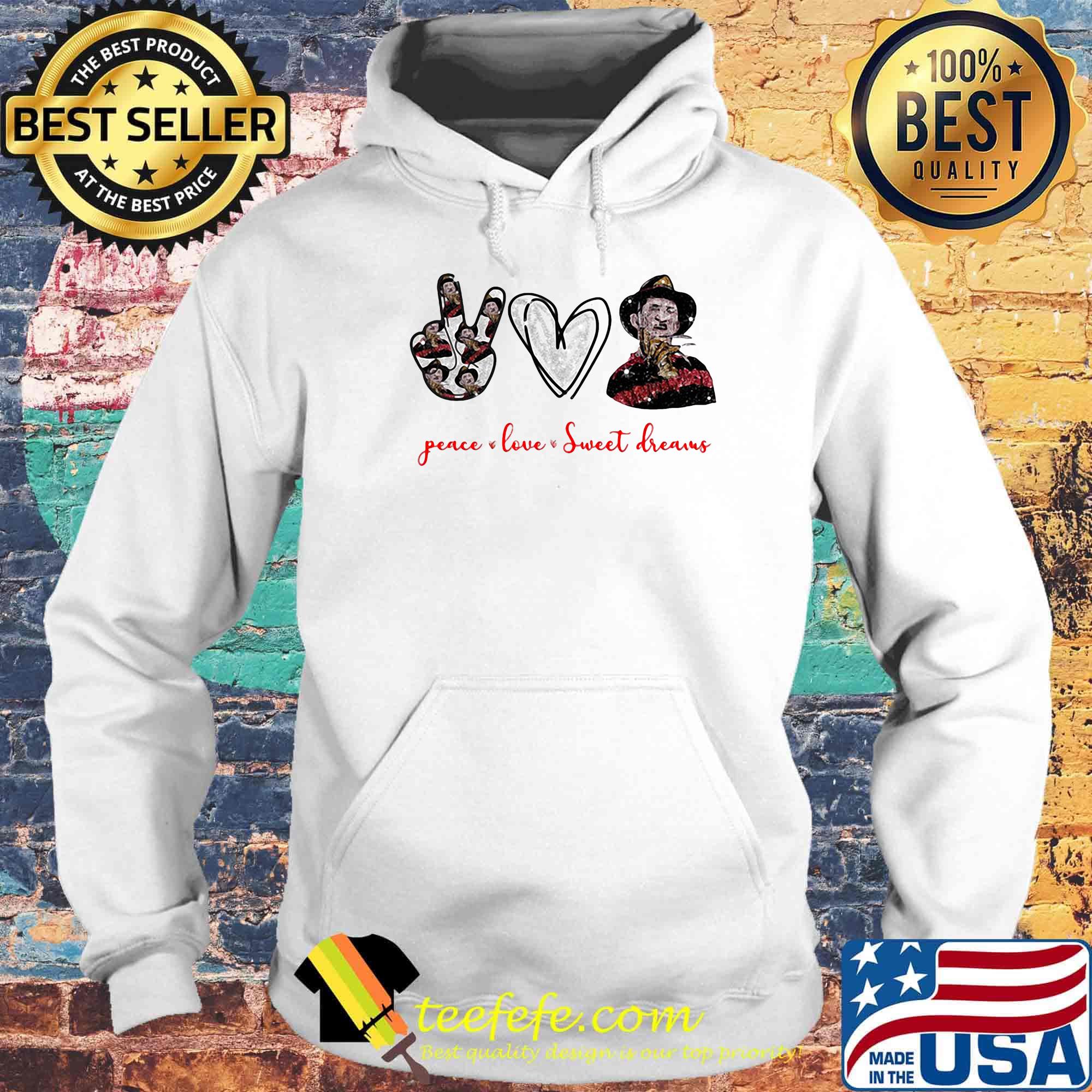 Halloween peace love sweet dreams s Hoodie Halloween peace love sweet dreams s Hoodie