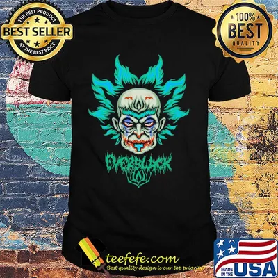 Halloween rick everblack wreak shirt