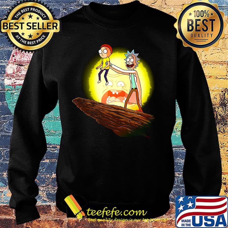 Halloween rick morty sunset s Sweater Halloween rick morty sunset s Sweater