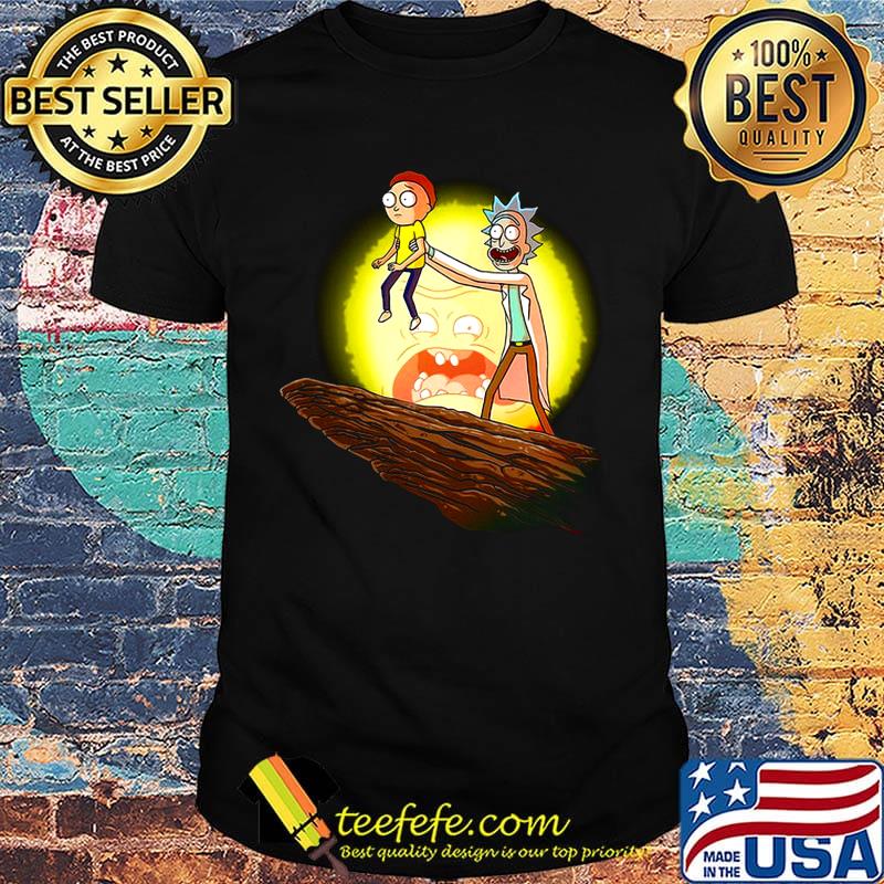 Halloween rick morty sunset shirt Halloween rick morty sunset shirt