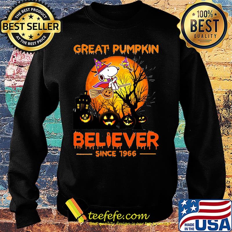 Halloween snoopy great pumpkin believer since 1966 s Sweater Halloween snoopy great pumpkin believer since 1966 s Sweater