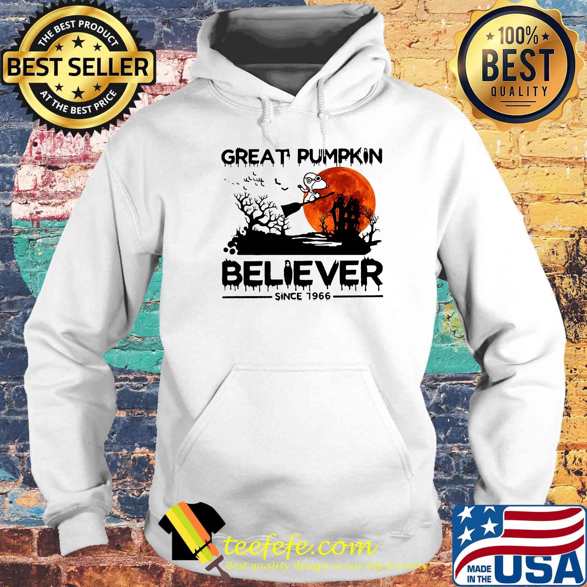 Halloween snoopy great pumpkin believer since 1966 sunset s Hoodie Halloween snoopy great pumpkin believer since 1966 sunset s Hoodie
