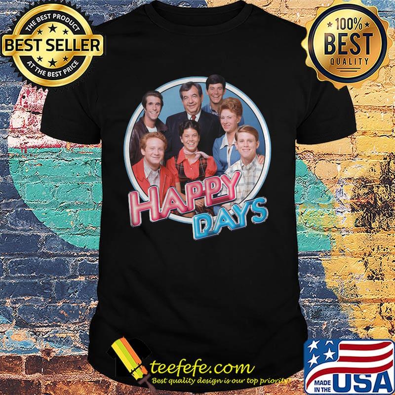 Happy days characters retro shirt Happy days characters retro shirt