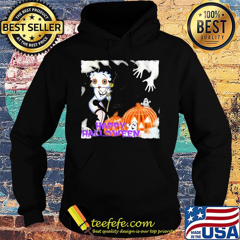 Happy halloween betty boop pumpkin boo s Hoodie Happy halloween betty boop pumpkin boo s Hoodie