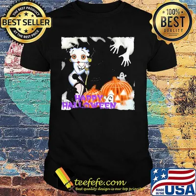 Happy halloween betty boop pumpkin boo shirt