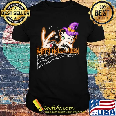 Happy Halloween Betty Bop Shirt