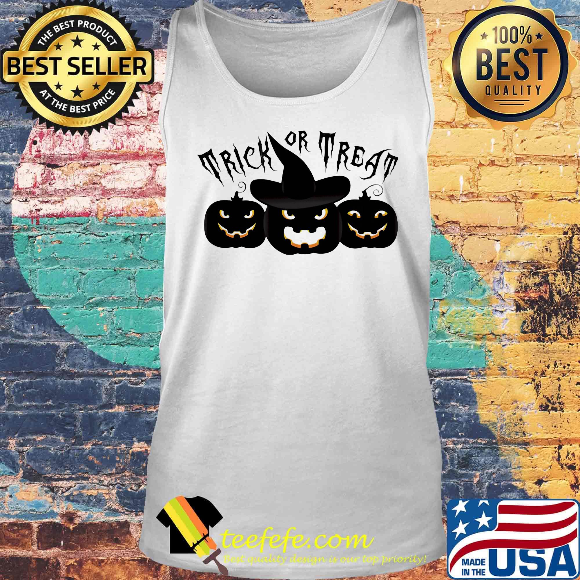 Happy halloween trick or treat witches pumpkin s Tank top Happy halloween trick or treat witches pumpkin s Tank top