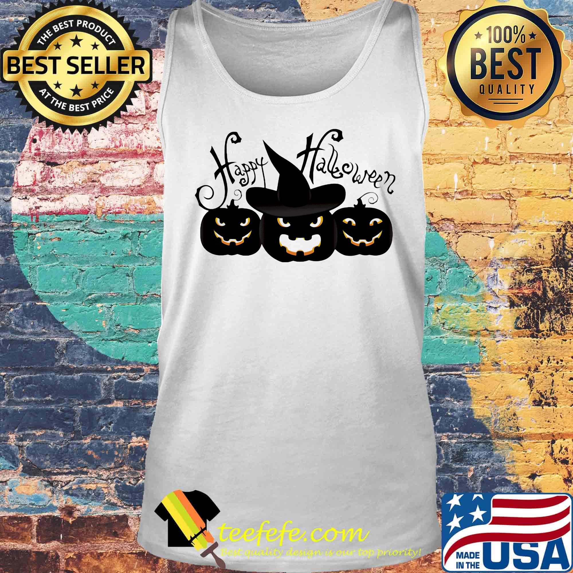 Happy halloween witches pumpkin s Tank top Happy halloween witches pumpkin s Tank top