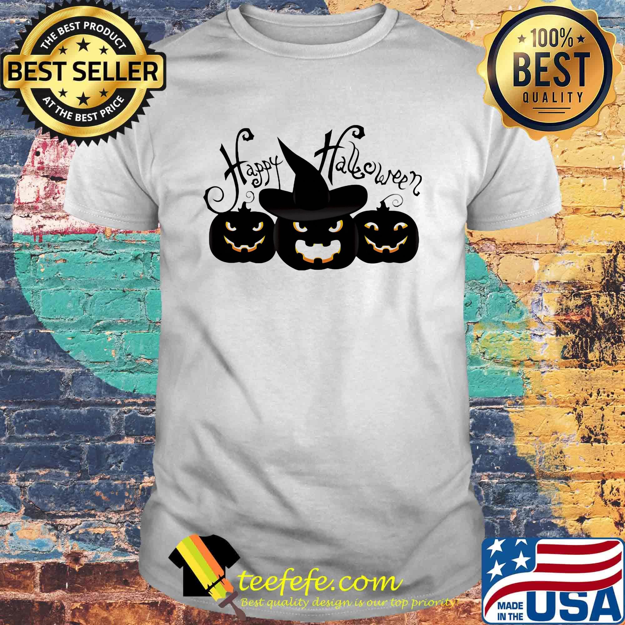 Happy halloween witches pumpkin shirt Happy halloween witches pumpkin shirt