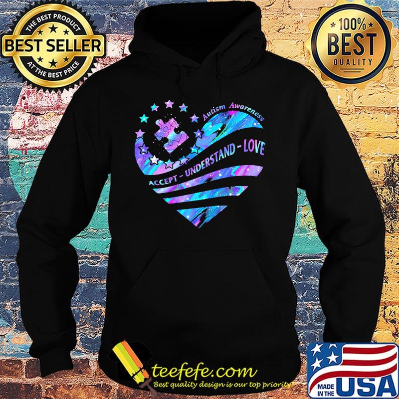 Heart autism awareness accept understand love s Hoodie Heart autism awareness accept understand love s Hoodie