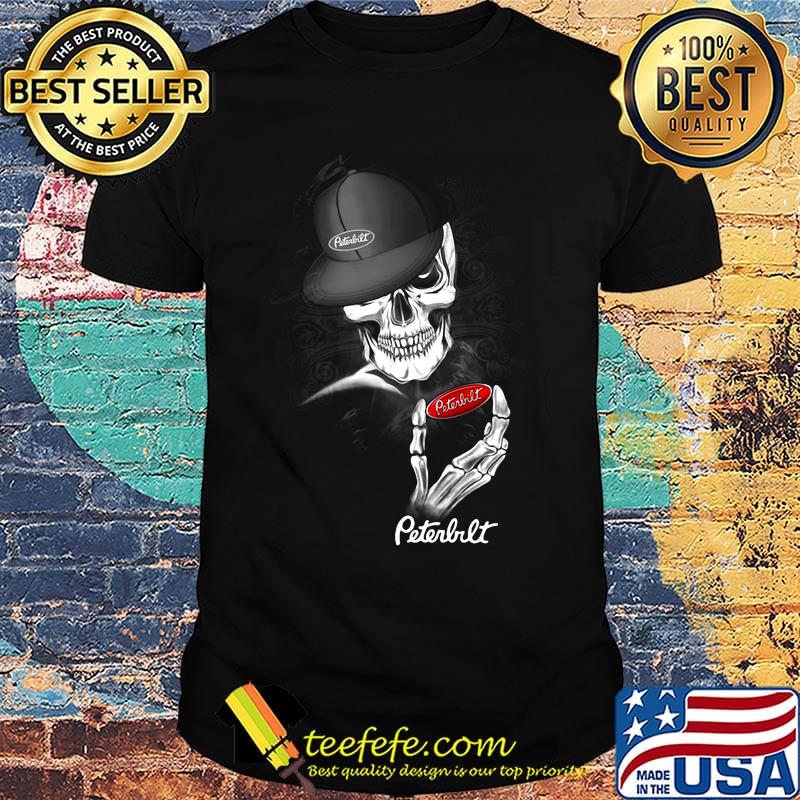 Hiphop dance skeleton peterbilt logo shirt Hiphop dance skeleton peterbilt logo shirt