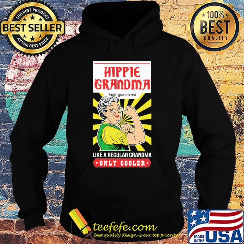 Hippie grandma like a regular grandma only cooler light s Hoodie Hippie grandma like a regular grandma only cooler light s Hoodie
