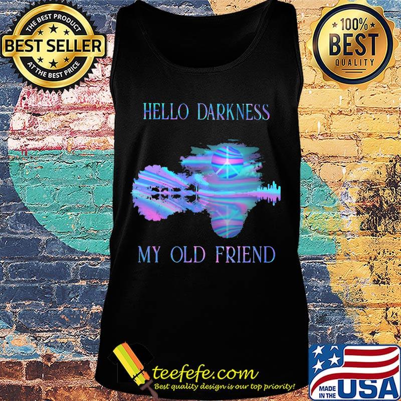 Hippie hello darkness my old friend s Tank top Hippie hello darkness my old friend s Tank top