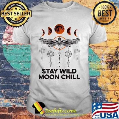 Hippie Stay wild moon chill sunset shirt