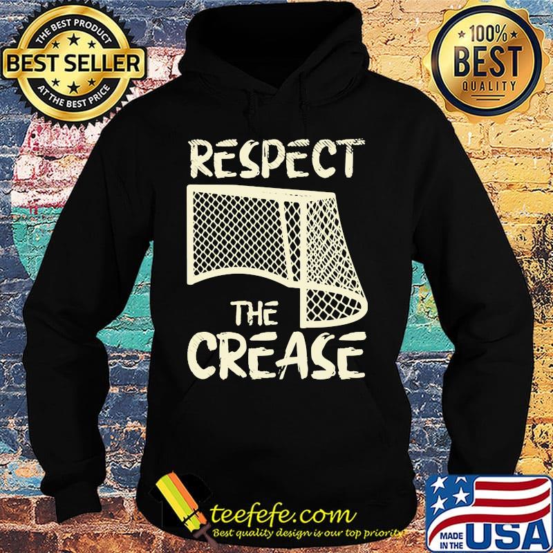 Hockey Respect the crease s Hoodie Hockey Respect the crease s Hoodie