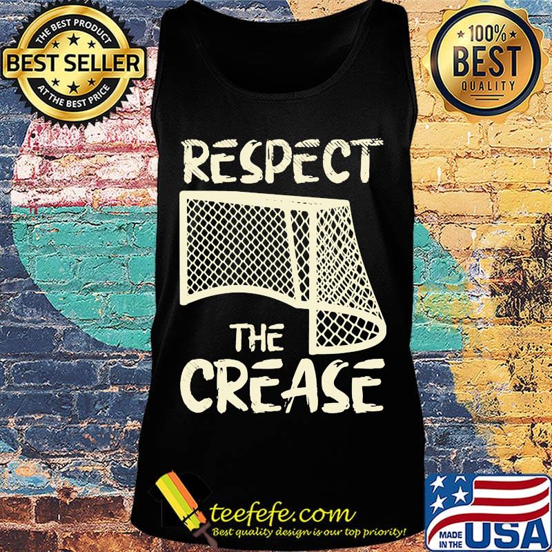 Hockey Respect the crease s Tank top Hockey Respect the crease s Tank top